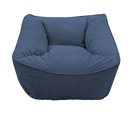 Sillon Puff El Bazar Store Azul Marino, Sillon Ocasional