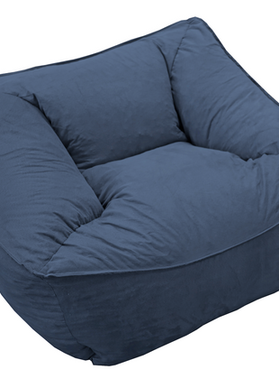Sillon Puff El Bazar Store Azul Marino, Sillon Ocasional