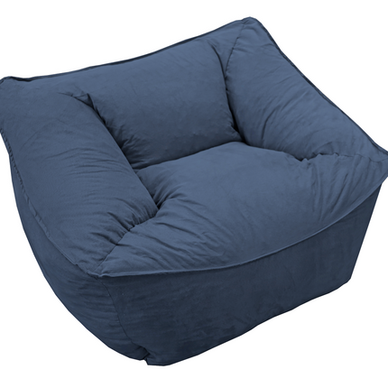 Sillon Puff El Bazar Store Azul Marino, Sillon Ocasional