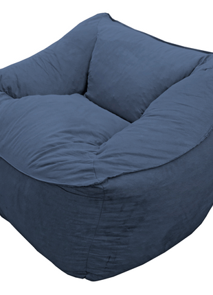 Sillon Puff El Bazar Store Azul Marino, Sillon Ocasional