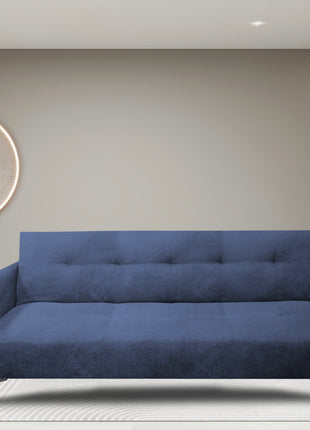 Sofa Cama Reclinable El Bazar Store Paris Terciopelo 3 posiciones Brazos movibles Sala