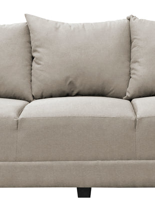 Sofa El Bazar Store Atlanta Lino Beige 3 plazas Modular Moderno