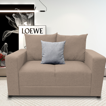 Love seat El Bazar Store Miami Lino Beige  2 plazas, Modular, Moderno, Sala