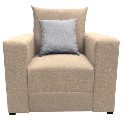 Sala Modular 3-2-1 El Bazar Store Miami Beige, Sofa, Love seat y sillon