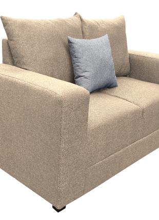 Love seat El Bazar Store Miami Lino Beige  2 plazas, Modular, Moderno, Sala