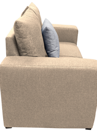 Love seat El Bazar Store Miami Lino Beige  2 plazas, Modular, Moderno, Sala