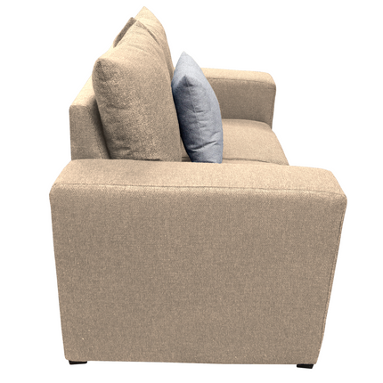 Love seat El Bazar Store Miami Lino Beige  2 plazas, Modular, Moderno, Sala