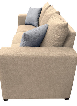 Sofa El Bazar Store Miami Lino Beige 3 Plazas, Modular, Moderno, Sala