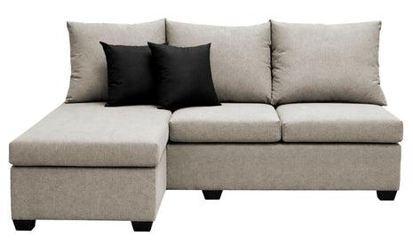 Sala Esquinera El Bazar Store Bergen Beige 180x140 cm Lado derecho e Izquierdo Lino nacional