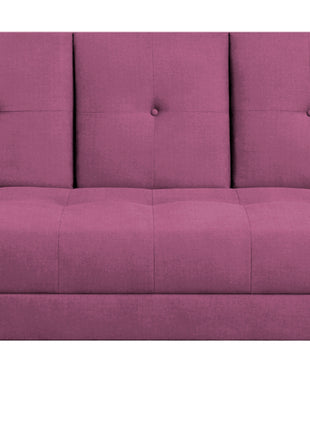 Sofá Cama Reclinable El Bazar Store Cancún Lino Brazos Separados Respaldo Abatible