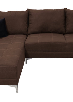 Sala Esquinera El Bazar Store Caslon lino Chocolate 260x180 cm