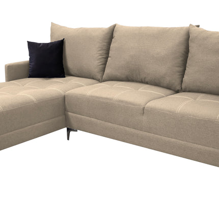 Sala Esquinera El Bazar Store Caslon lino Beige 260x180 cm