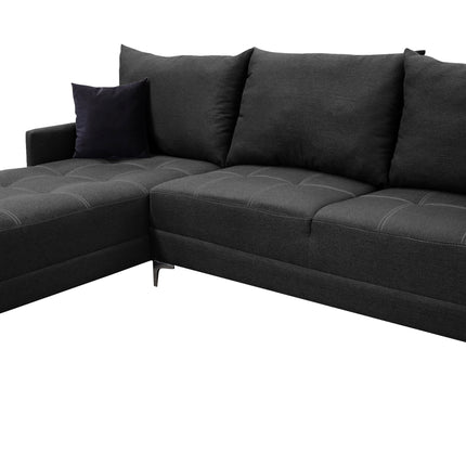 Sala Esquinera El Bazar Store Caslon lino Gris Oxford 260x180 cm