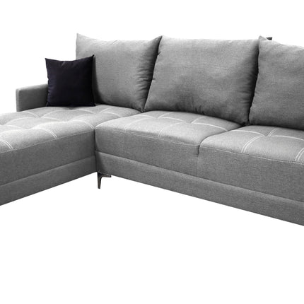 Sala Esquinera El Bazar Store Caslon lino Gris Plata 260x180 cm