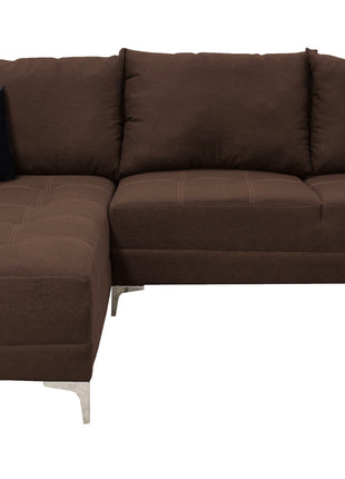 Sala Esquinera El Bazar Store Caslon lino Chocolate 260x180 cm