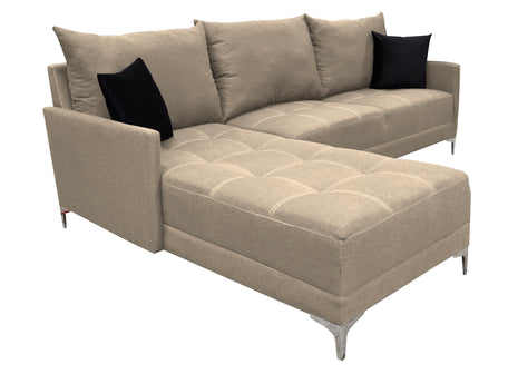 Sala Esquinera El Bazar Store Caslon lino Beige 260x180 cm