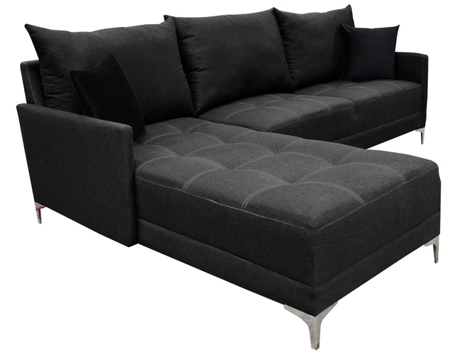 Sala Esquinera El Bazar Store Caslon lino Gris Oxford 260x180 cm