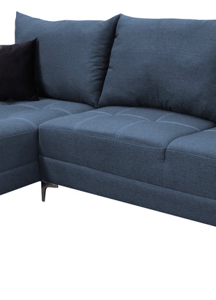 Sala Esquinera El Bazar Store Caslon lino Azul Marino 260x180 cm