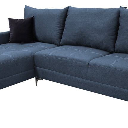 Sala Esquinera El Bazar Store Caslon lino Azul Marino 260x180 cm