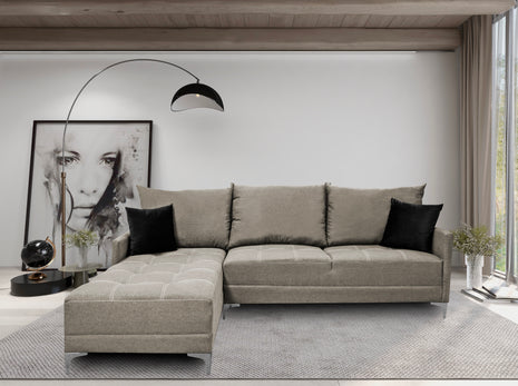 Sala Esquinera El Bazar Store Caslon lino Beige 260x180 cm