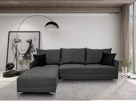 Sala Esquinera El Bazar Store Caslon lino Gris Oxford 260x180 cm