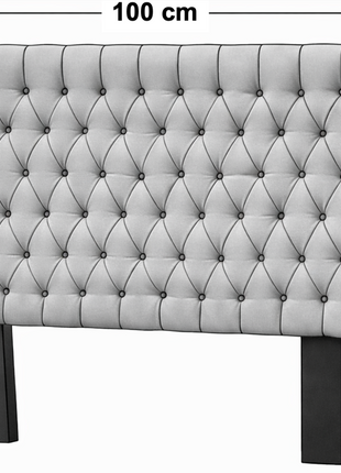 Cabecera Capitonada El Bazar Store Soho Negro King Size El Bazar Store Soho, moderna, king size