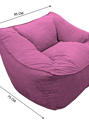 Sillon Puff El Bazar Store Rosa, Sillon Ocasional