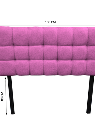 Cabecera El Bazar Store Linq Individual Rosa, ajuste de altura