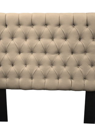 Cabecera Capitonada SoHo Beige- Moderna, King Size, Matrimonial, Queen, Recamara, El Bazar Store