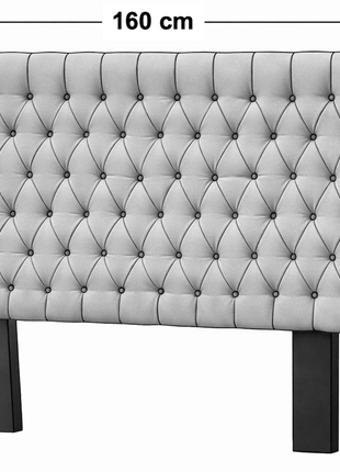 Cabecera Capitonada El Bazar Store Soho Negro King Size El Bazar Store Soho, moderna, king size