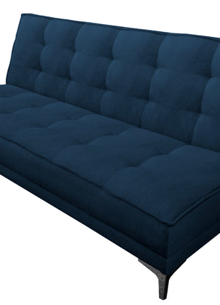 Sofa cama El Bazar Store Zeus Terciopelo Matrimonial Futón 3 posiciones
