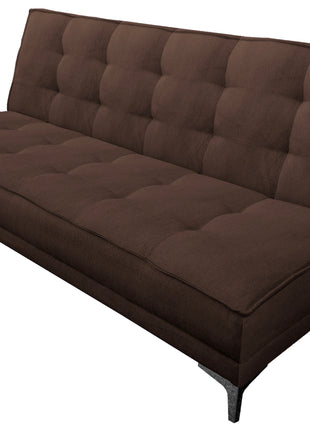 Sofa cama El Bazar Store Zeus Terciopelo Matrimonial Futón 3 posiciones