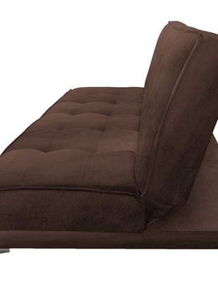 Sofa cama El Bazar Store Zeus Terciopelo Matrimonial Futón 3 posiciones