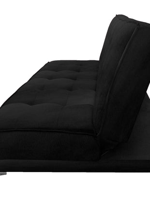 Sofa cama El Bazar Store Zeus Terciopelo Matrimonial Futón 3 posiciones