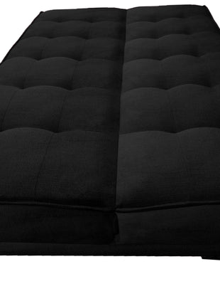 Sofa cama El Bazar Store Zeus Terciopelo Matrimonial Futón 3 posiciones