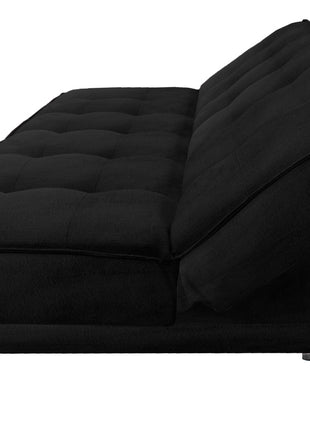 Sofa cama El Bazar Store Zeus Terciopelo Matrimonial Futón 3 posiciones