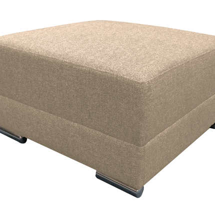 Sala Esquinera El Bazar Store Hades Beige 300x85 cm, Tela Lino nacional, Modular