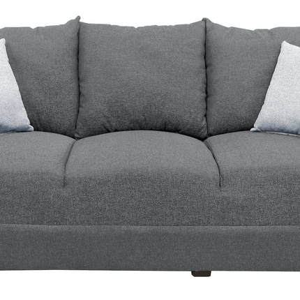 Sofa El Bazar Store Miami Lino Gris Oxford 3 Plazas, Modular, Moderno, Sala