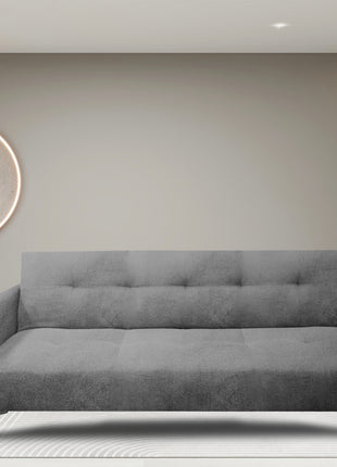 Sofa Cama Reclinable El Bazar Store Paris Terciopelo 3 posiciones Brazos movibles Sala