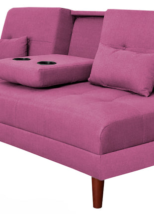 Sofá Cama Reclinable El Bazar Store Hawai Lino Futón Respaldo Abatible Moderno