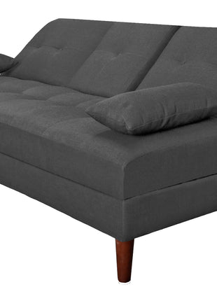 Sofá Cama Reclinable El Bazar Store Hawai Lino Futón Respaldo Abatible Moderno
