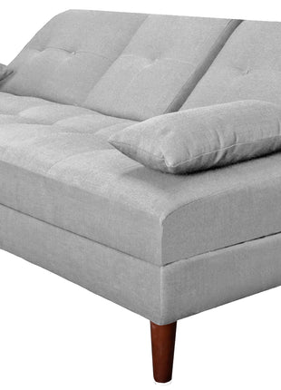 Sofá Cama Reclinable El Bazar Store Hawai Lino Futón Respaldo Abatible Moderno