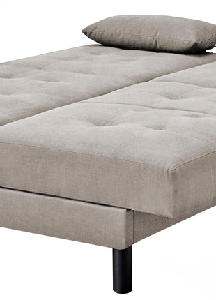 Sofá Cama Reclinable El Bazar Store Hawai Lino Futón Respaldo Abatible Moderno