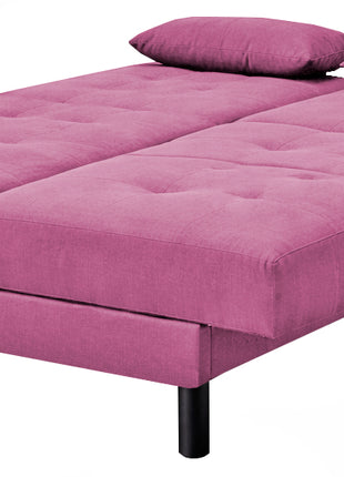Sofá Cama Reclinable El Bazar Store Hawai Lino Futón Respaldo Abatible Moderno