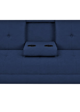 Sofá Cama Reclinable El Bazar Store Hawai Lino Futón Respaldo Abatible Moderno