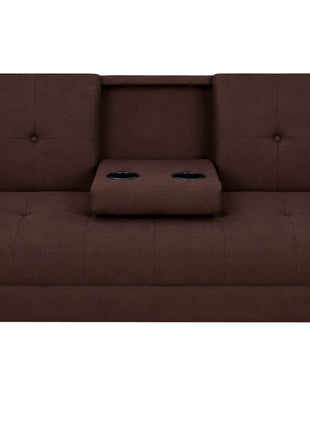 Sofá Cama Reclinable El Bazar Store Hawai Lino Futón Respaldo Abatible Moderno