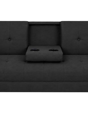 Sofá Cama Reclinable El Bazar Store Hawai Lino Futón Respaldo Abatible Moderno