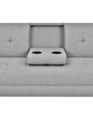 Sofá Cama Reclinable El Bazar Store Hawai Lino Futón Respaldo Abatible Moderno