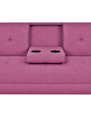 Sofá Cama Reclinable El Bazar Store Hawai Lino Futón Respaldo Abatible Moderno