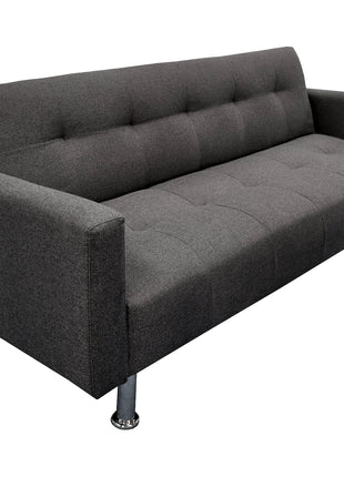 Sofa Cama Paris Lino Oxford, Brazos plegables, El Bazar Store, Futon 3 posiciones